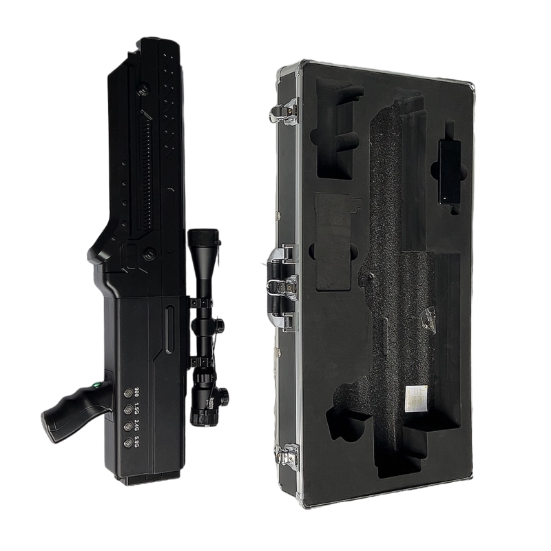  辽宁手持便携式枪型低空防御反制四通道A型