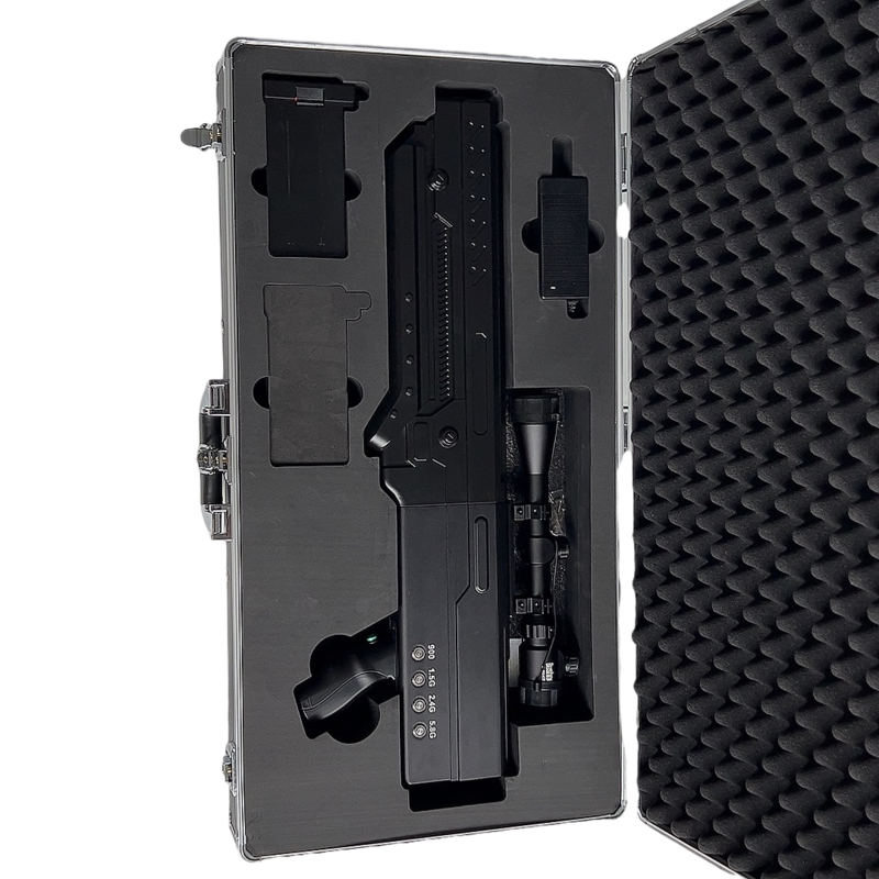  辽宁手持便携式枪型低空防御反制四通道B型